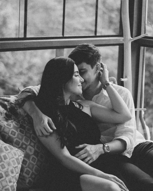 Leticia e Lucas no pre-wedding